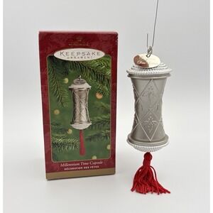 Hallmark Keepsake Ornament Millennium Time Capsule 2000 Vintage QX8044